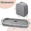 Professionally Designed Portable Toddler Travel Bed OEM Foldable Soft Foam Crib with Washable Cover