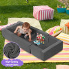 Professionally Designed 3-in-1 Convertible Toddler Travel Bed OEM Portable Floor Sofa Bed with High-Density Foam and Washable Cover