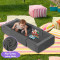3-in-1 Convertible Toddler Travel Beds OEM Portable Floor Sofa Bed with High-Density Foam