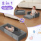 3-in-1 Convertible Toddler Travel Beds OEM Portable Floor Sofa Bed with High-Density Foam