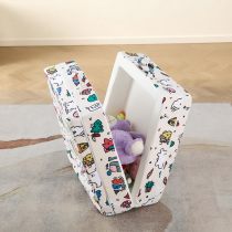 Portable & Foldable Toddler Travel Beds OEM Soft Foam Floor Mattress with Washable Cover