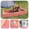 OEM Custom Toddler Travel Bed Portable Foldable Soft Foam Floor Bed for Kids