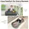 Custom OEM Toddler Travel Beds Foldable Portable Soft Foam Floor Bed for Living Room