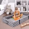 Professional Custom Toddler Travel Bed Compressed Foam Portable Foldable Floor Bed for Bedroom