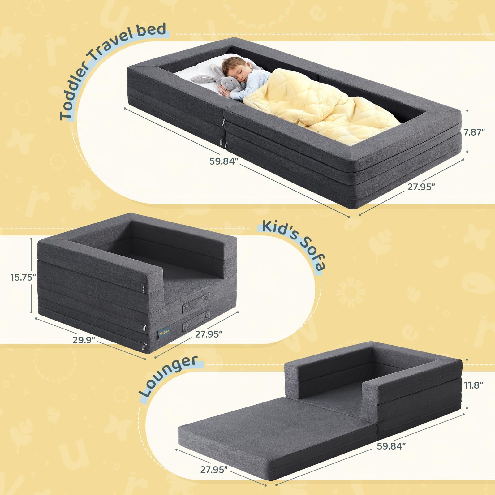 Sofa recliner length, width & height introduction