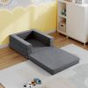 Professional Custom 3-in-1 Convertible Toddler Travel Bed Portable Foam Floor Sofa with Washable Cover