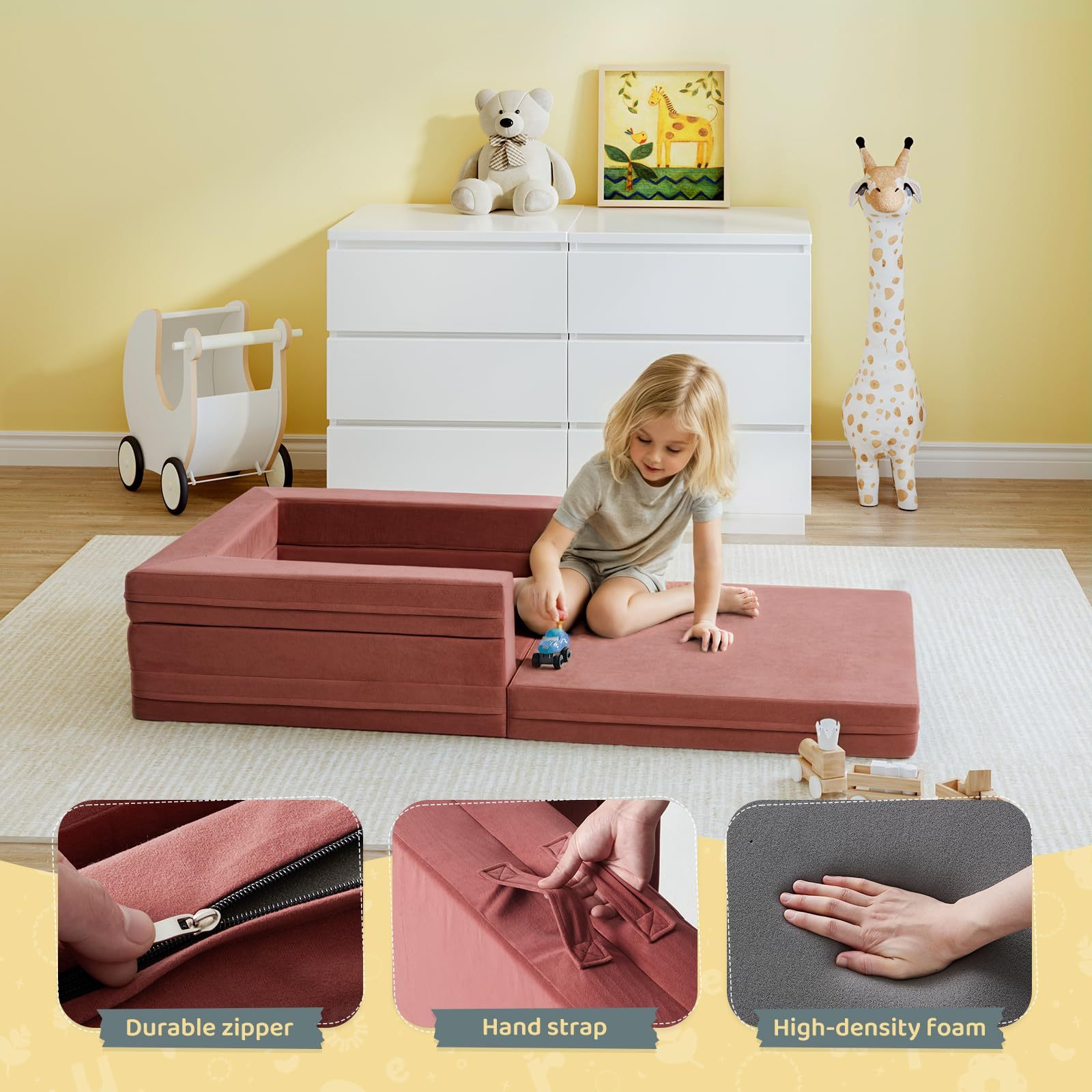 Interesting parameters of children's sofa