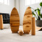 OEM Custom Wooden Balance Board Set with Cork Roll and Stand, Ideal for Beginners, Adults, and Kids