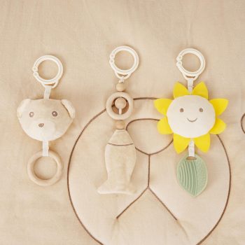 Kids Play Mat and Activity Mat OEM Soft Cotton Tummy Time Mat with Detachable Toys