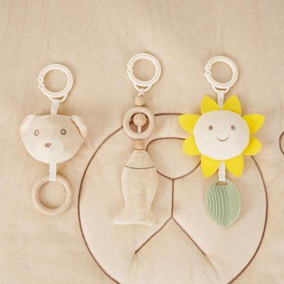 Kids Play Mat and Activity Mat OEM Soft Cotton Tummy Time Mat with Detachable Toys