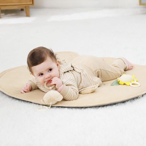 Kids Play Mat and Activity Mat OEM Soft Cotton Tummy Time Mat with Detachable Toys