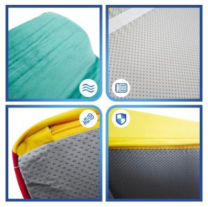 High-End Custom Foam Ball Pit Set with Leather Cover for Kids Home Play Area