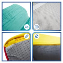 High-End Custom Foam Ball Pit Set with Leather Cover for Kids Home Play Area