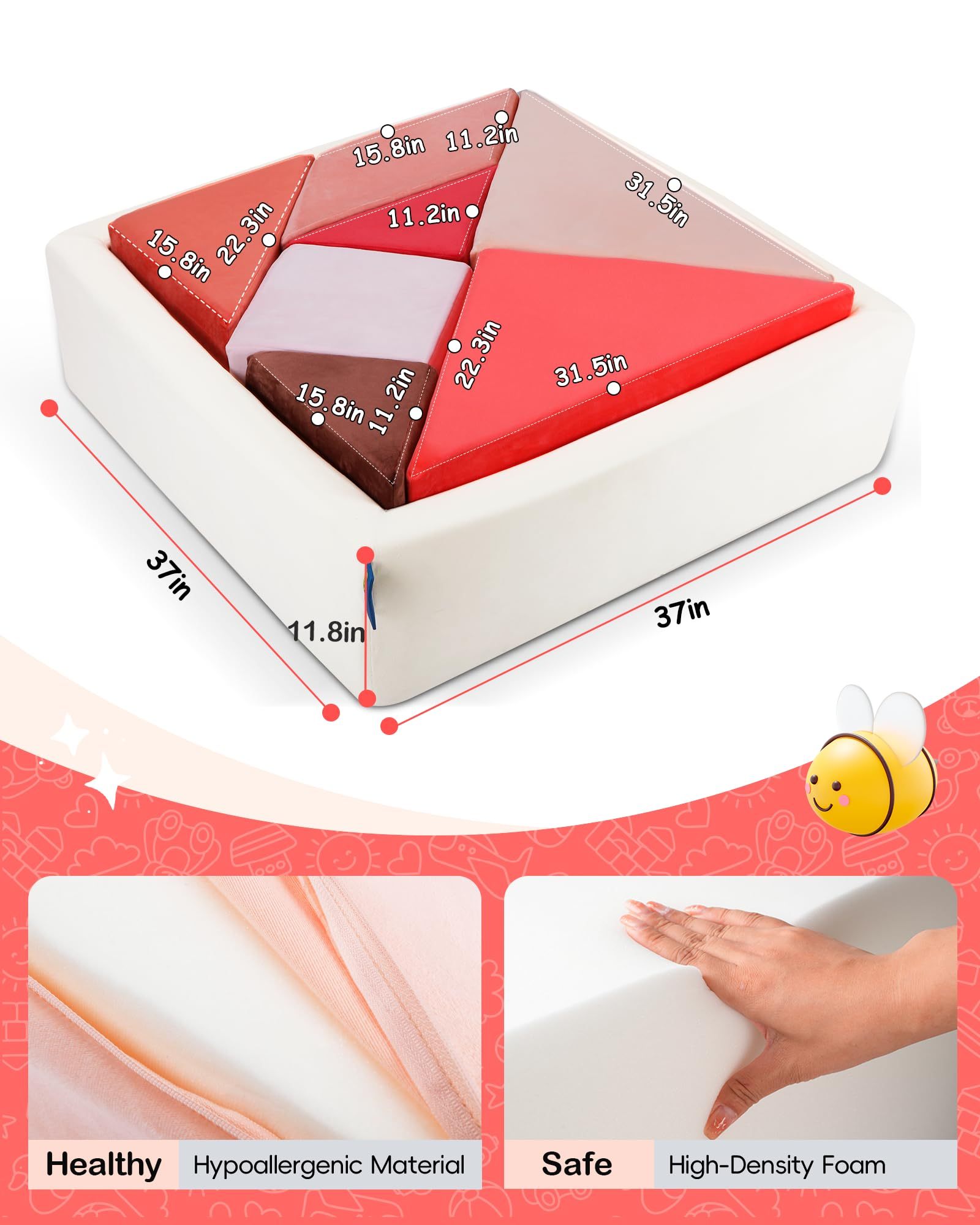 Sofa recliner length, width & height introduction
