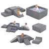 Modern Design Foam Ball Pit and Climbing Set for Toddler Play Space