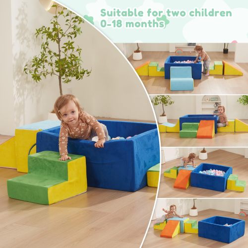 OEM Custom Colorful Foam Building Block Set for Kids Brain and Body Coordination Training
