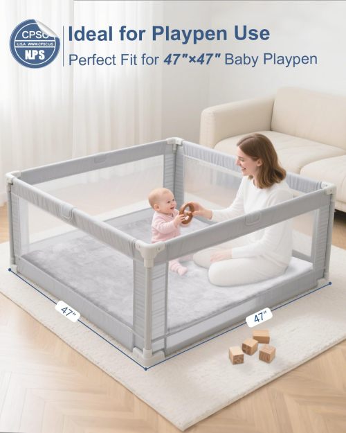 Custom Kids Play Mat Soft Foam Floor Pad for Indoor Playroom