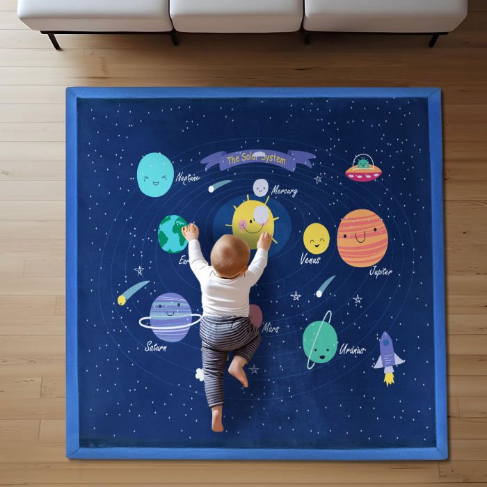 Custom Kids Play Mat Soft Foam Floor Pad for Indoor Playroom