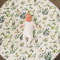 Custom Round Baby Playmat Soft Foam Circle Floor Mat for Infants