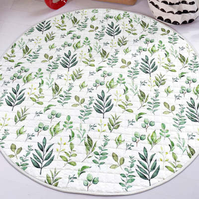 Custom Round Baby Playmat Soft Foam Circle Floor Mat for Infants