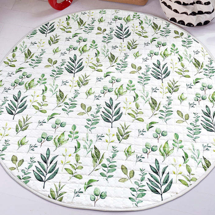 Custom Round Baby Playmat Soft Foam Circle Floor Mat for Infants