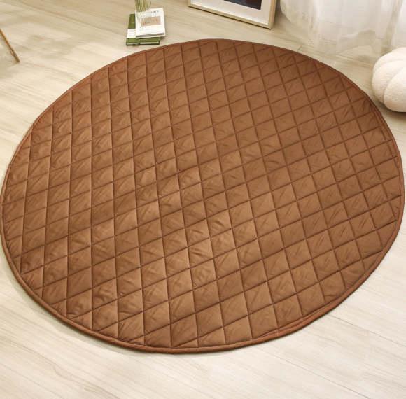 OEM Custom Round Baby Playmat Soft Foam Circle Floor Mat for Infants