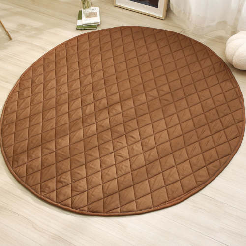 OEM Custom Round Baby Playmat Soft Foam Circle Floor Mat for Infants