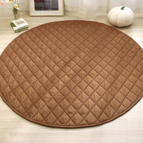 OEM Custom Round Baby Playmat Soft Foam Circle Floor Mat for Infants