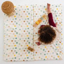 Easy-to-Clean Cotton Play Mat Soft Washable Kids Floor Pad
