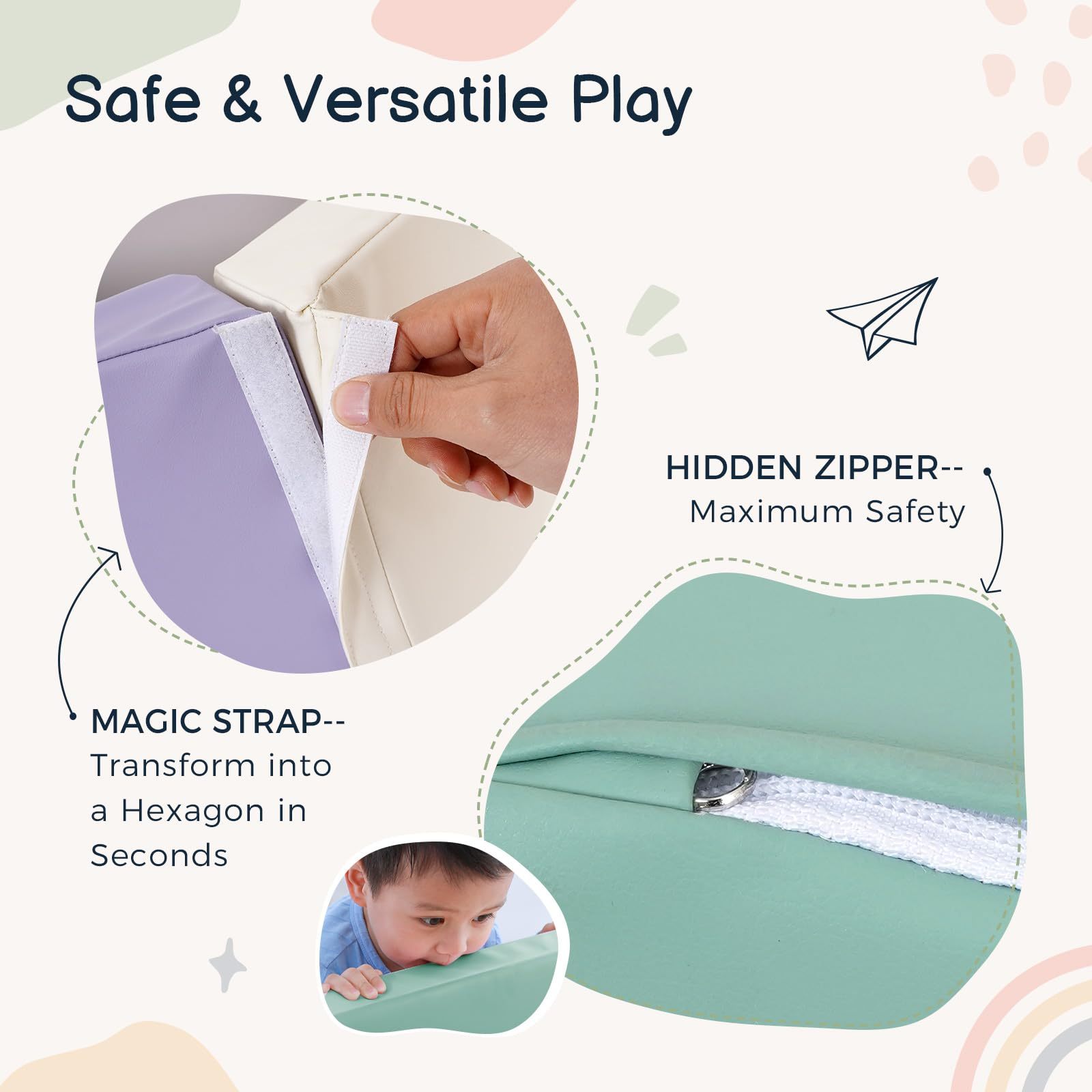 Interesting parameters of children's sofa