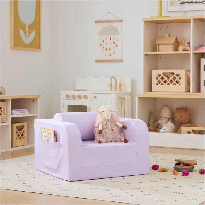 Custom Mini Kids Sofa Soft Foam Toddler Chair for Indoor Playroom