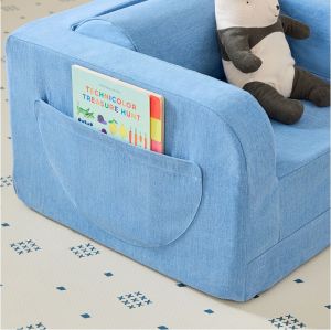 Custom Mini Kids Sofa Soft Foam Toddler Chair for Indoor Playroom