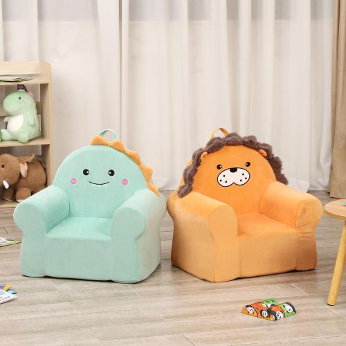 Compressed Foam Kids Couch Soft Foldable Kids Sofa for Living Room