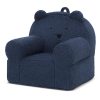 OEM Compressed Foam Kids Couch Soft Foldable Kids Sofa for Living Room