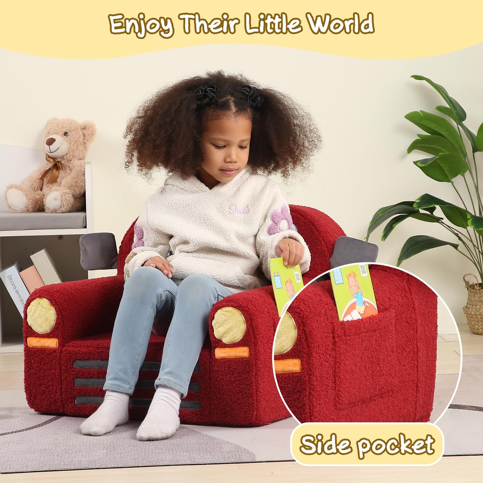 Interesting parameters of children's sofa