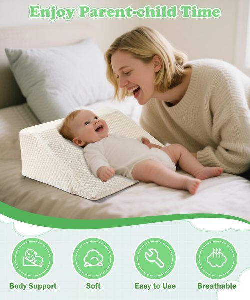 ODM Custom Baby Reflux Pillow Anti Spit Up Wedge Cushion Professional Factory