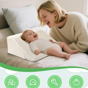 ODM Custom Baby Reflux Pillow Anti Spit Up Wedge Cushion Professional Factory