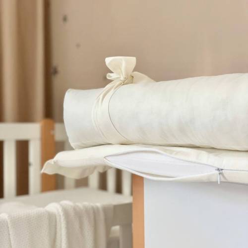 Custom Milk Cotton Baby Changing Pad with Removable Cover