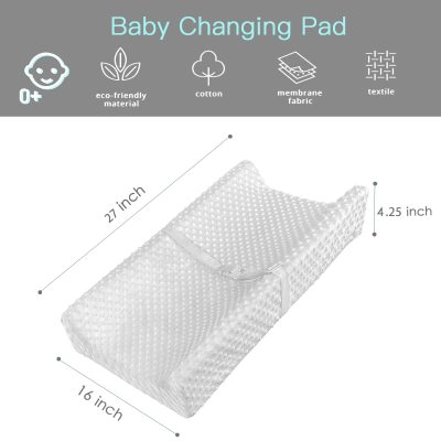 Custom Mini Baby Diaper Changing Pad for Dresser Top with Cover