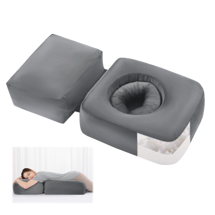 OEM Custom Pregnancy Pillow for Sleeping Maternity Massage Cushion Relieve Lower Back Pain
