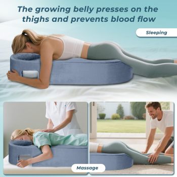 Pregnancy Massage Cushion Headrest Full Body Prenatal Bolster Maternity Pillow Relieve Lower Back Pain Post Breast Surgery