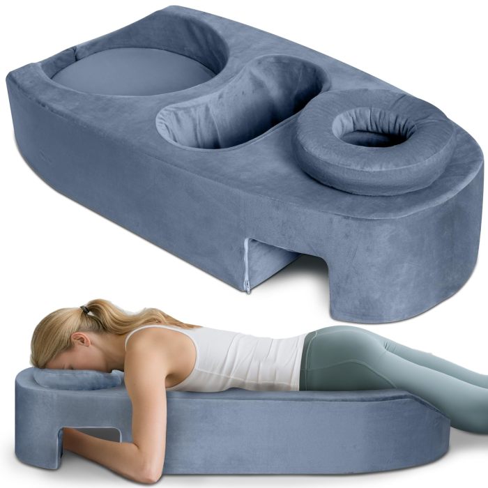 Pregnancy Massage Cushion Headrest Full Body Prenatal Bolster Maternity Pillow Relieve Lower Back Pain Post Breast Surgery