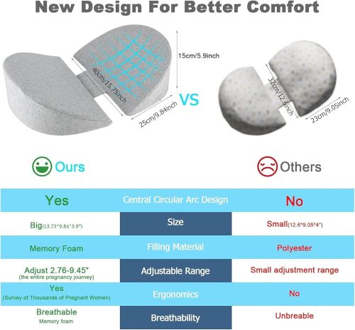 OEM Custom Pregnancy Pillow Full Body Sleeping Pillow with Removable Cover