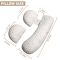 Custom Pregnancy Pillow for Sleeping Maternity Massage Cushion Relieve Lower Back Pain