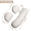 Custom Pregnancy Pillow for Sleeping Maternity Massage Cushion Relieve Lower Back Pain