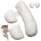 Custom Pregnancy Pillow for Sleeping Maternity Massage Cushion Relieve Lower Back Pain