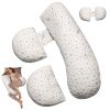 Custom Pregnancy Pillow for Sleeping Maternity Massage Cushion Relieve Lower Back Pain