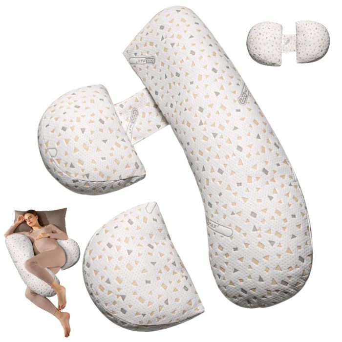 Custom Pregnancy Pillow for Sleeping Maternity Massage Cushion Relieve Lower Back Pain