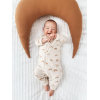 Moon Shape Honey Nursing Baby Pillow with Zipper for Breastfeeding OEM