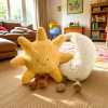 Factory OEM Custom Moon and Sun Plush Pillow Soft Celestial Nursery Decor Pillow